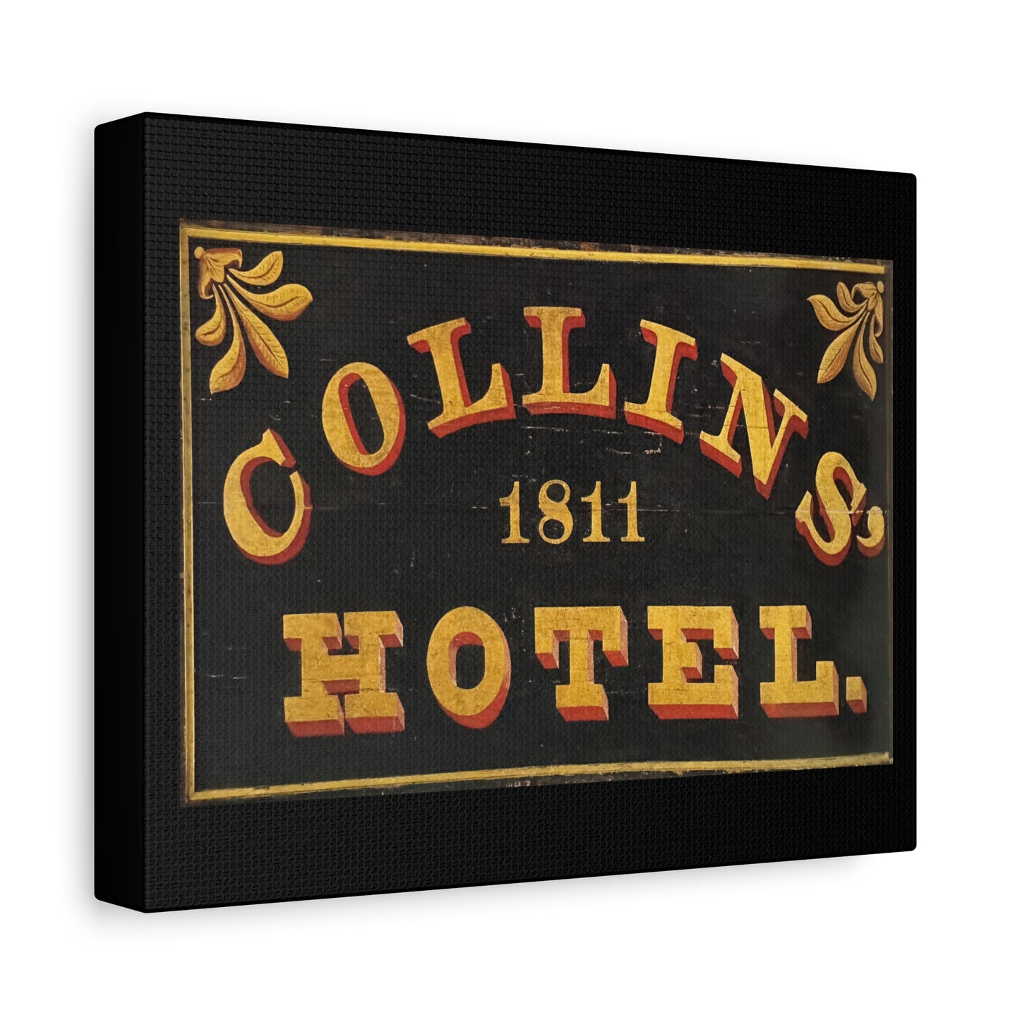 Collins Hotel Matte Canvas, Stretched, 1.25"