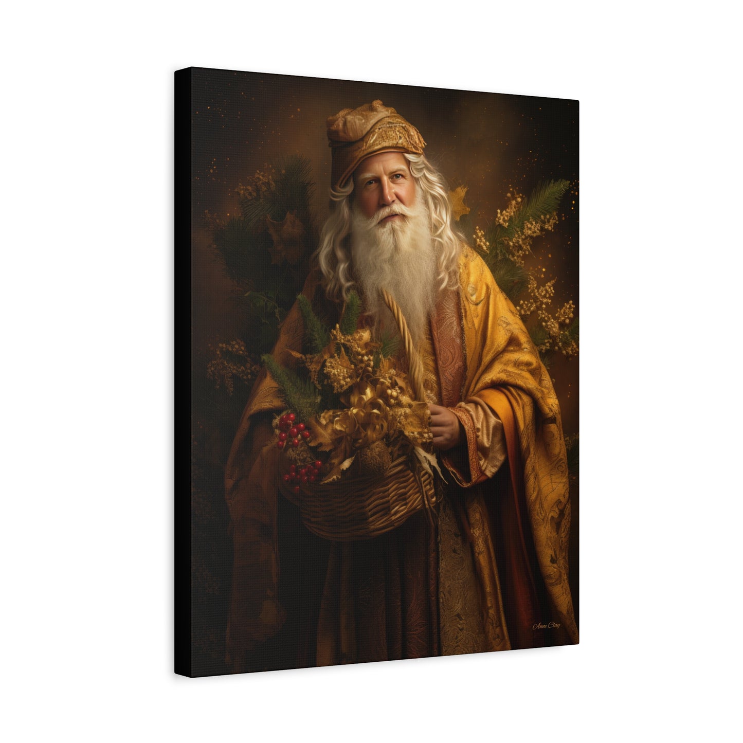 Santa New Year! Matte Canvas, Stretched, 1.25"