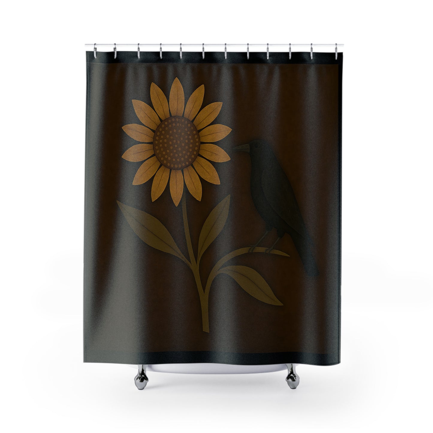 Sunny Elegance Shower Curtain | Floral Bathroom Decor | Sunflower Design | Rustic Home Accent | Gift for Nature Lovers, Spring Decor, [...]
