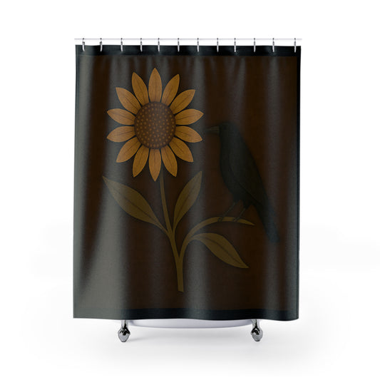 Sunny Elegance Shower Curtain | Floral Bathroom Decor | Sunflower Design | Rustic Home Accent | Gift for Nature Lovers, Spring Decor, [...]
