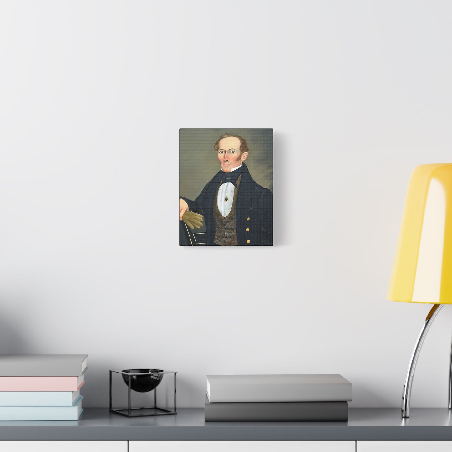 President Pearce Vintage Portrait Matte Canvas Wall Art - Classic Decor for Home