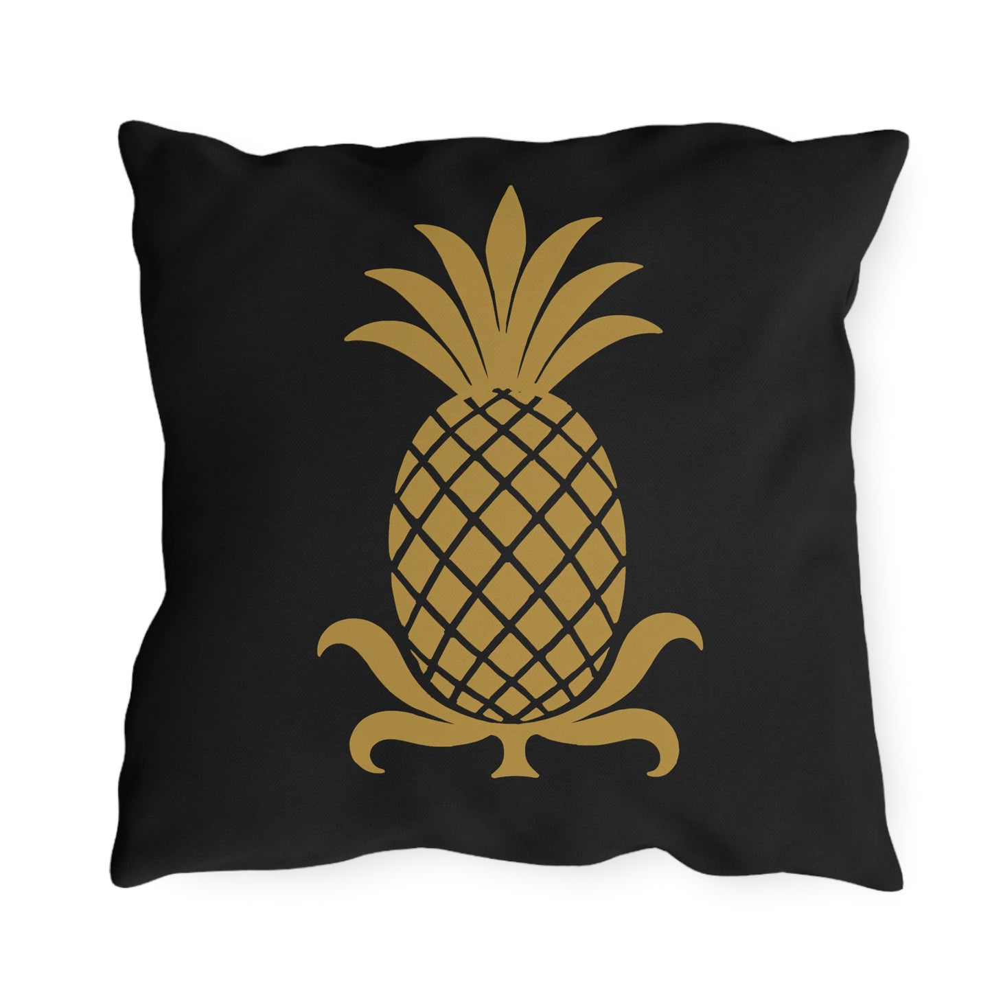 Tropical Pineapple Outdoor Pillow | Summer Decor, Patio Cushions, Beach House Decor, Garden Accessories, Gift for Home