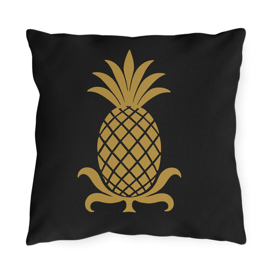 Tropical Pineapple Outdoor Pillow | Summer Decor, Patio Cushions, Beach House Decor, Garden Accessories, Gift for Home