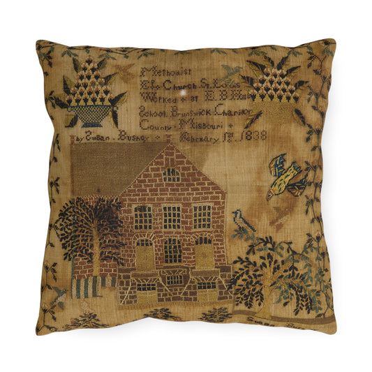 Gritty Prim Outdoor Pillows