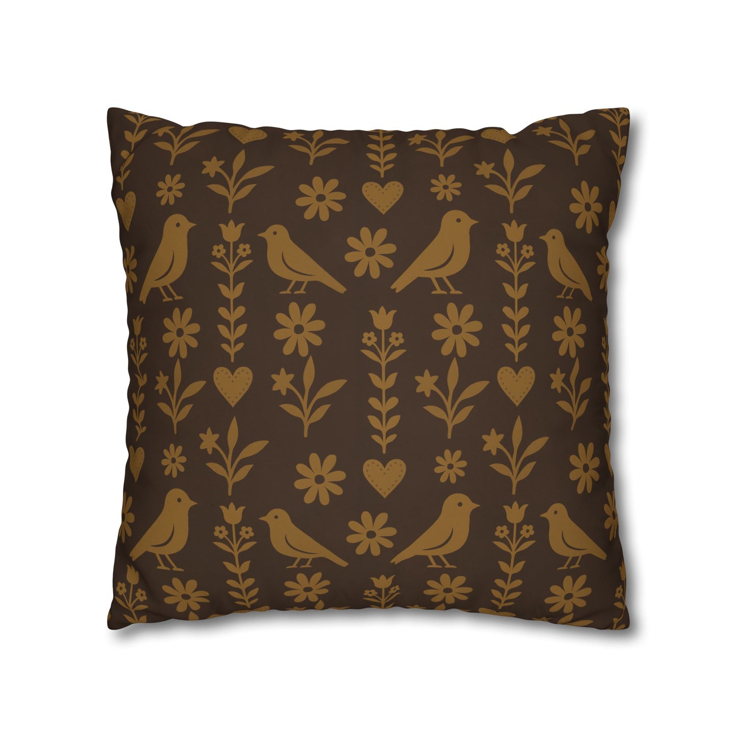 Bohemian Bird Print Pillowcase - Cozy Decorative Cushion Cover for Home, Gift for Bird Lovers, Farmhouse Decor, Hugging Pillow, Nature [...]