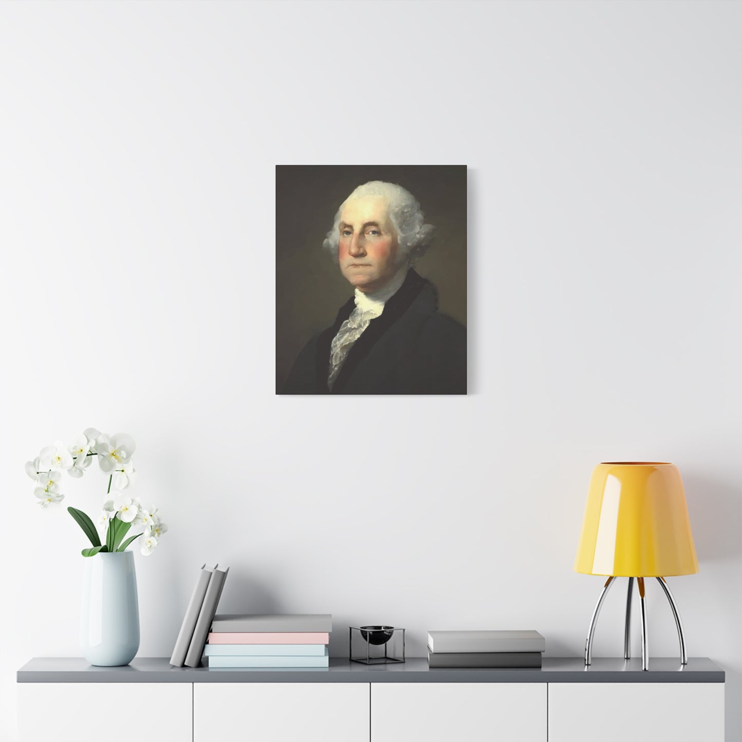 George Washington Portrait Canvas Print | Classic Home Decor