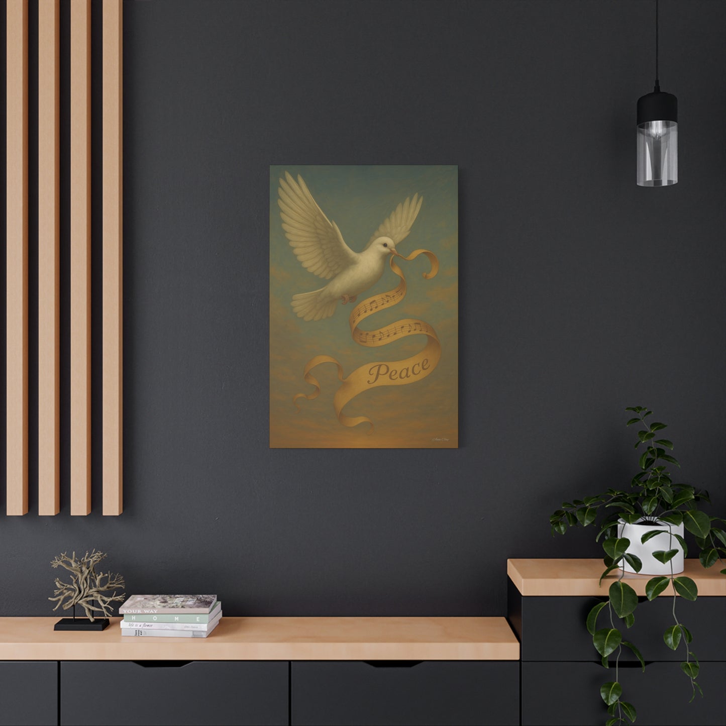 Peaceful Dove Canvas Art