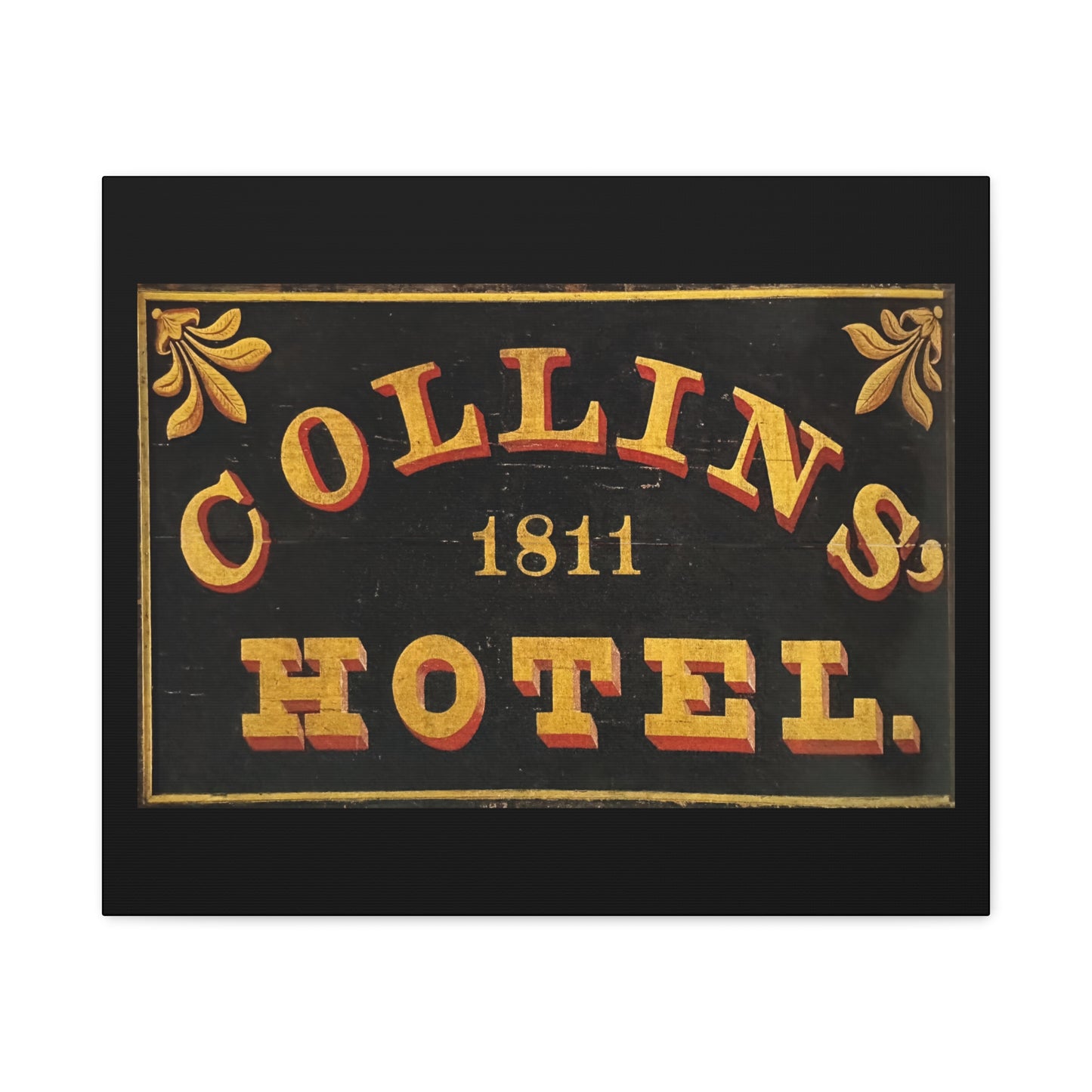 Collins Hotel Matte Canvas, Stretched, 1.25"