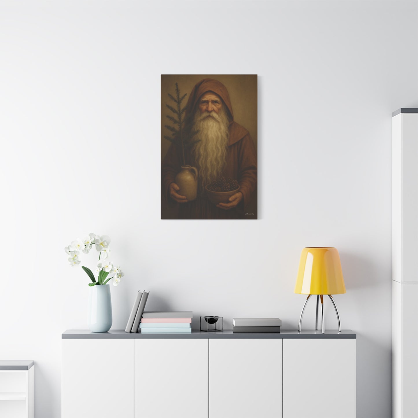 Rustic Holiday Canvas Art
