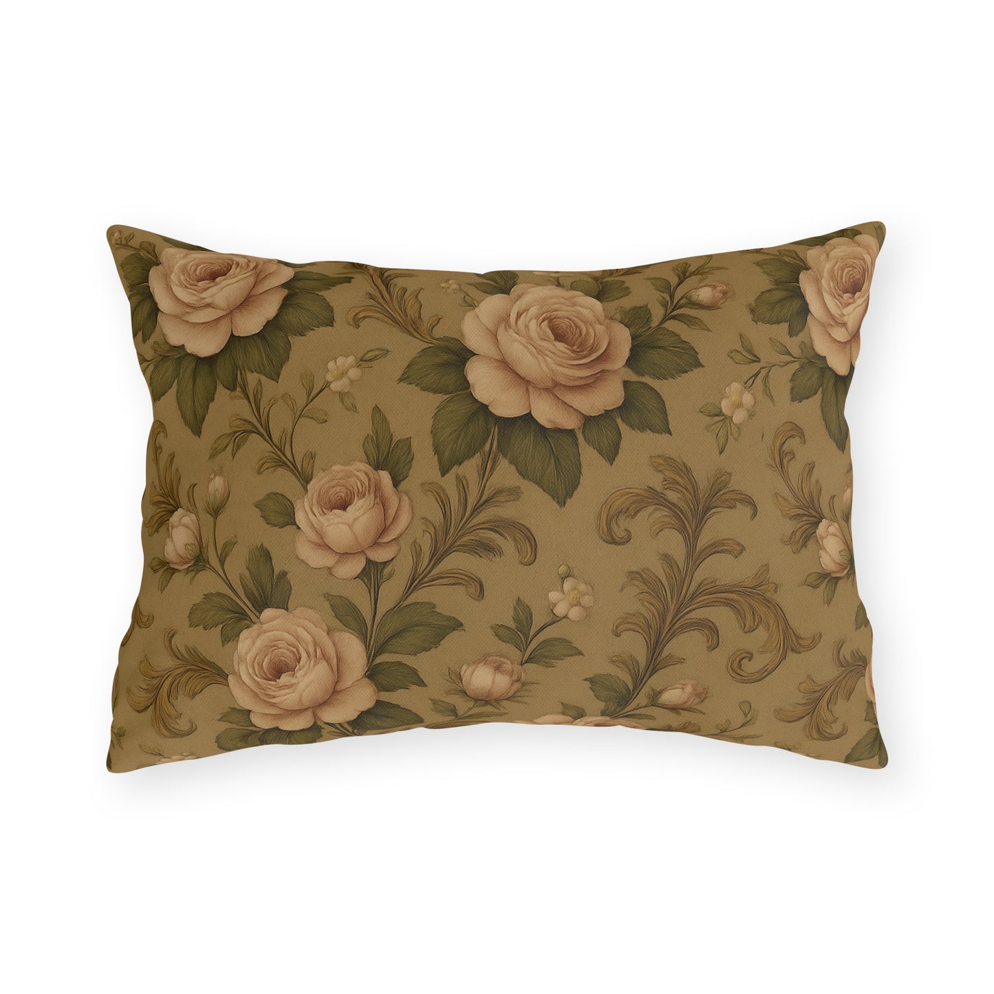Elegant Decorative Outdoor Pillows, Floral Accent Cushions for Patios, Garden Decor, Cozy Outdoor Lounge, Gift for Home Lovers