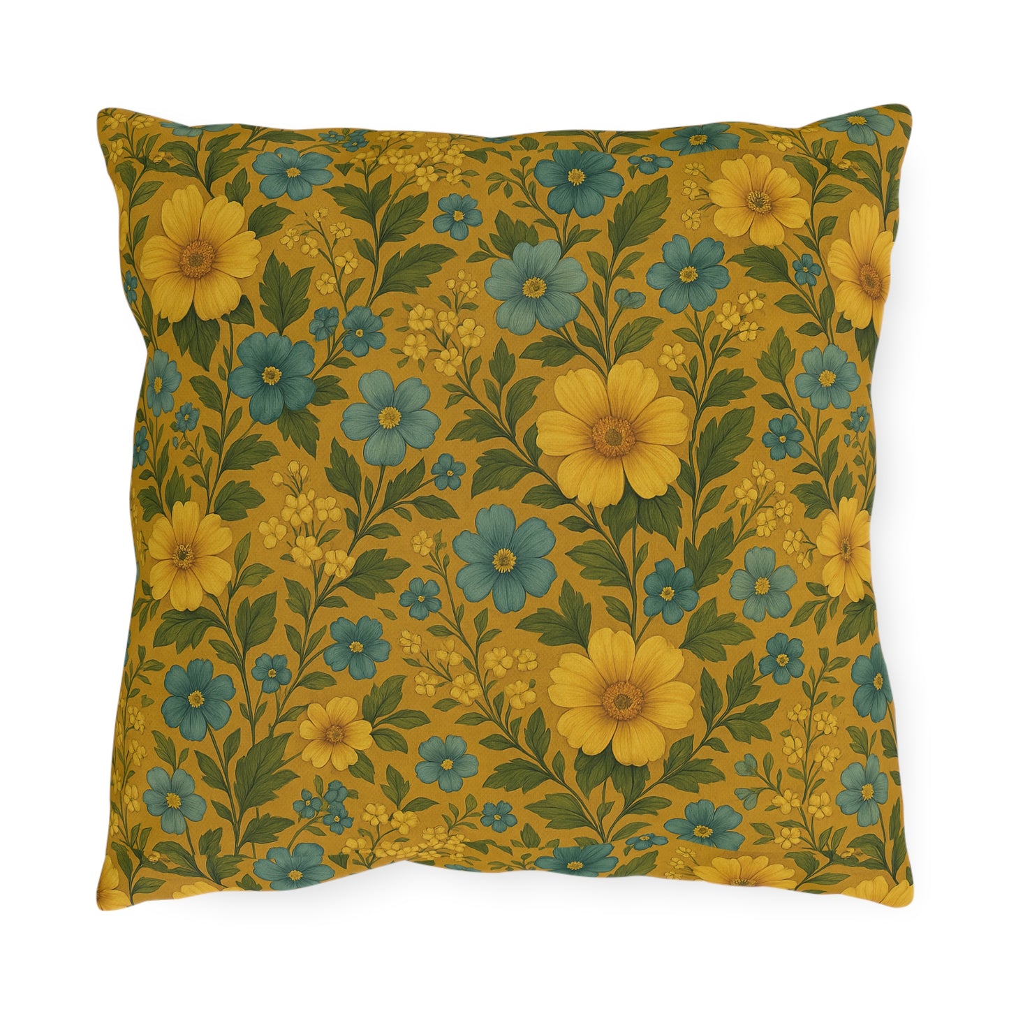 Botanical Outdoor Pillows | Floral Throw Cushions, Garden Decor, Patio Accessories, Spring Home Decor, Cozy Outdoor Seating