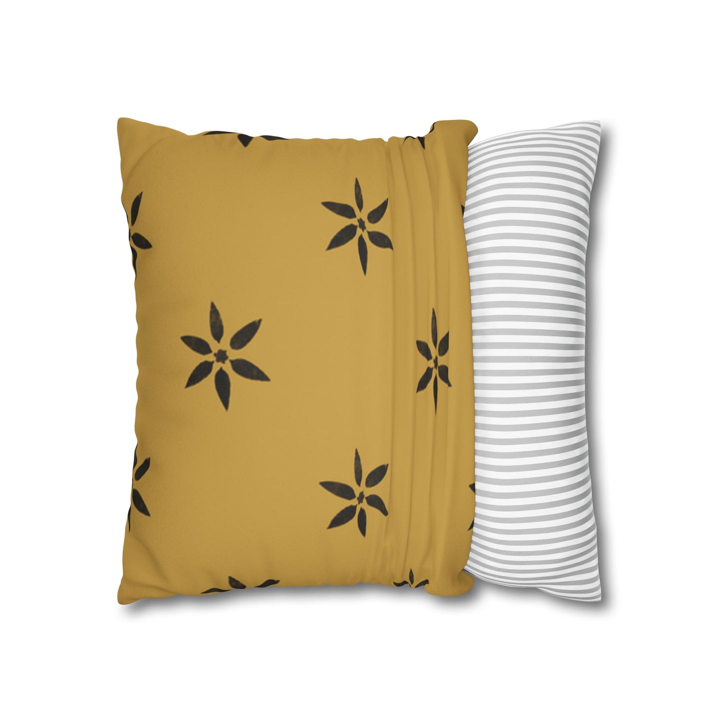 Faux Suede Square Pillowcase