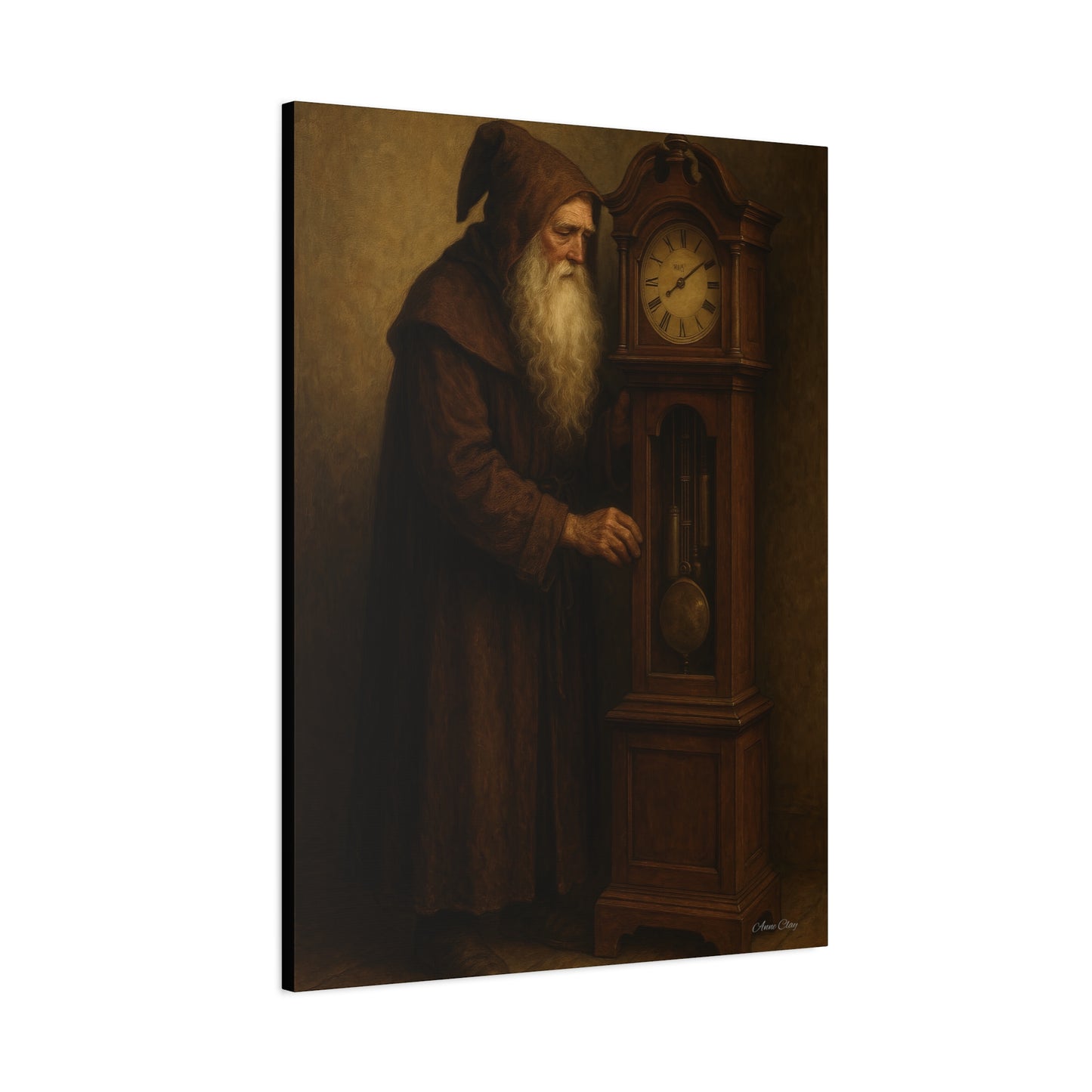 Vintage Wizard Wall Art Canvas
