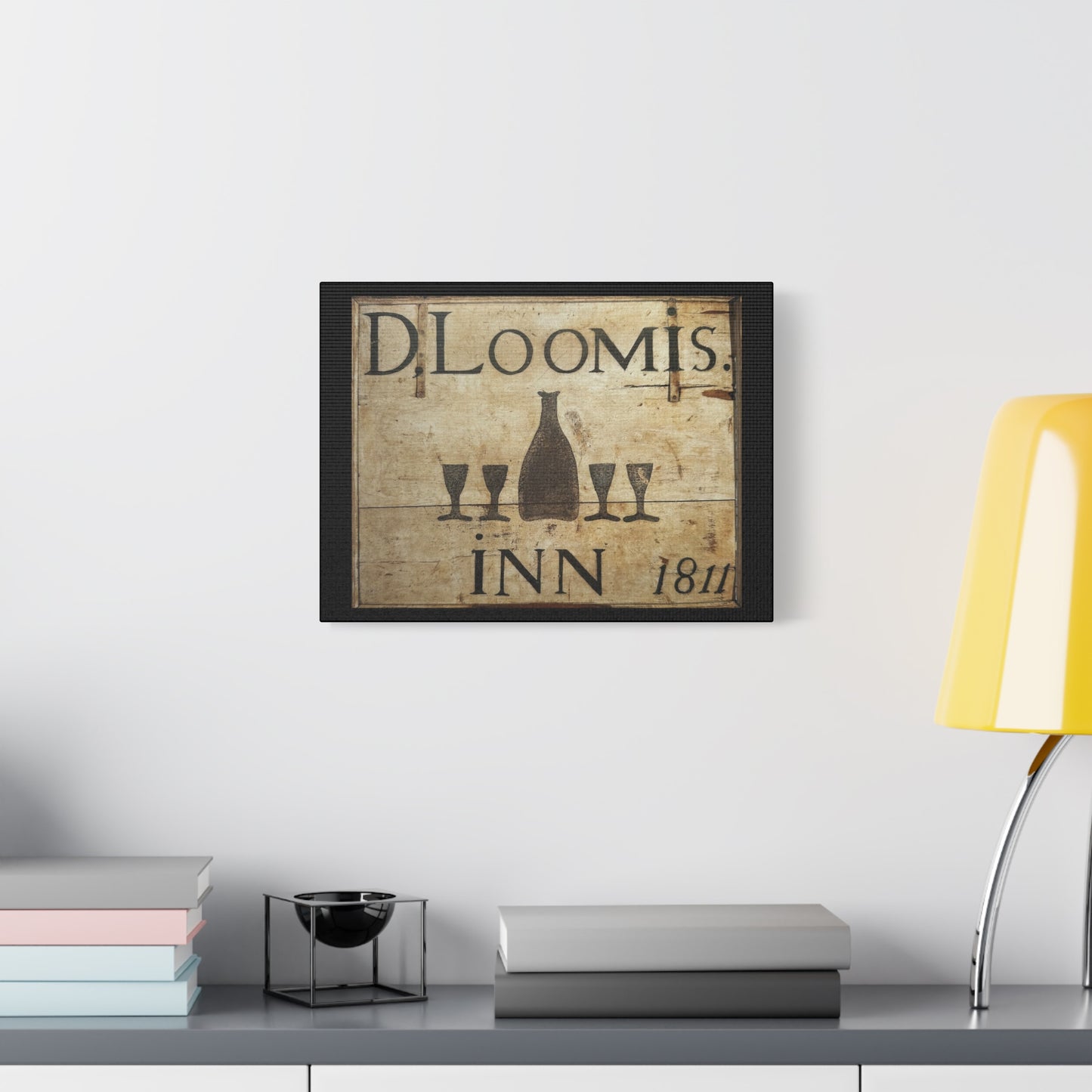 D. Loomis Inn Matte Canvas, Stretched, 1.25"