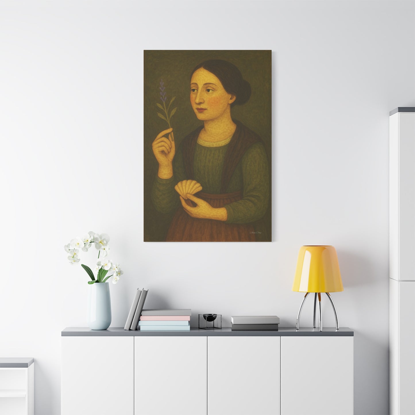 Artistic Matte Canvas Wall Decor, Home Decor, Gift for Art Lovers, Unique Art Piece, Modern Aesthetic