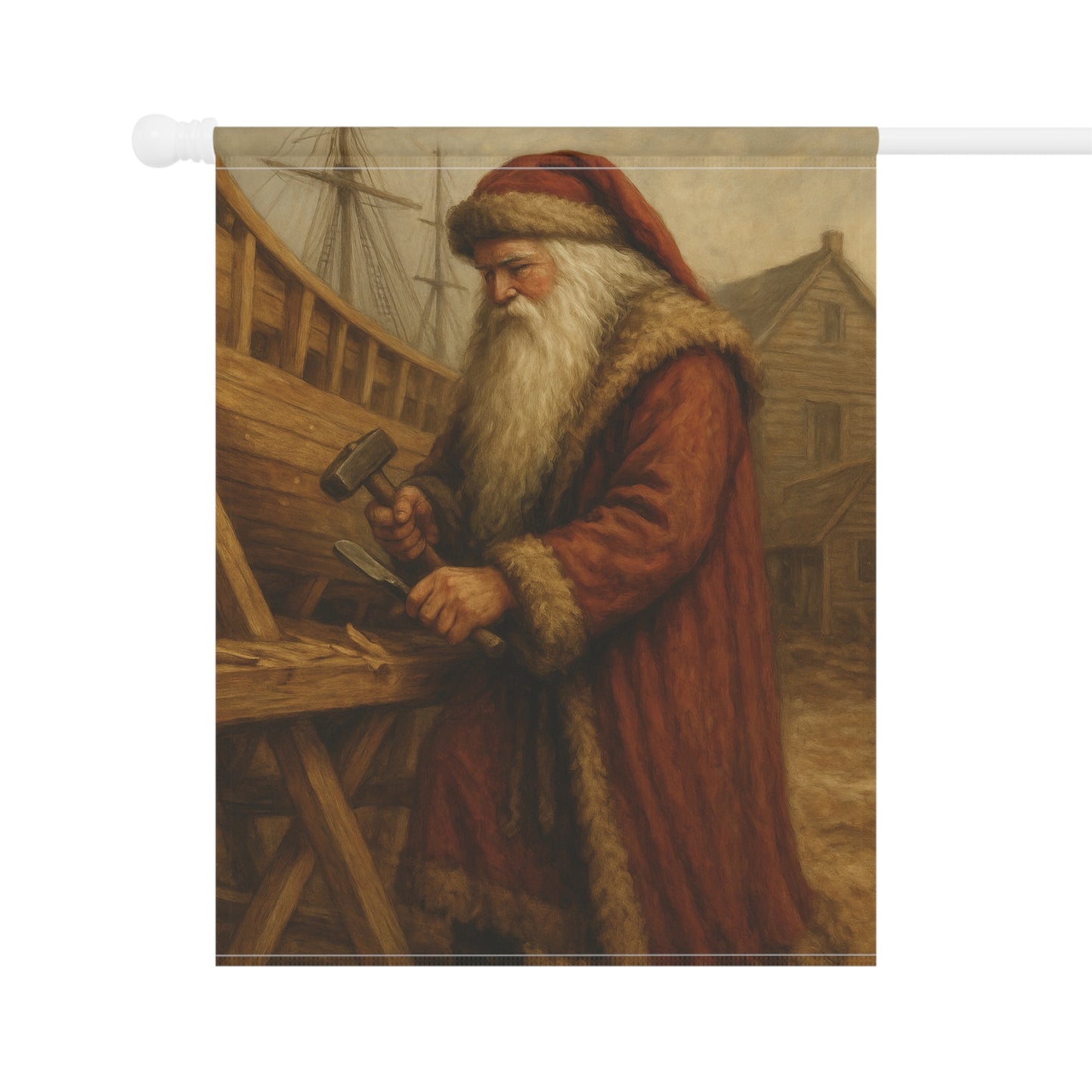 Santa Claus Garden Banner