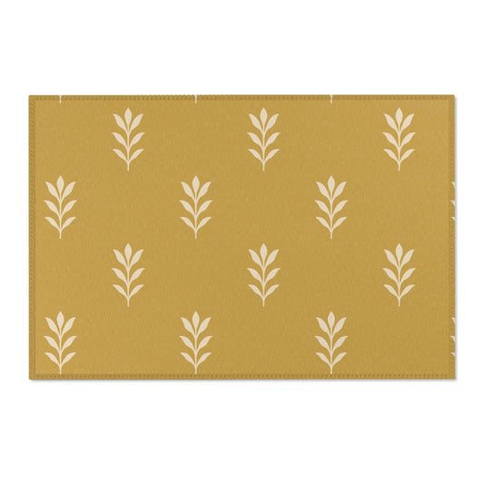Chic Floral Area Rug, Boho Decor, Living Room Carpet, Handmade Home Accent, Perfect for Cozy Spaces, Great for Gifts