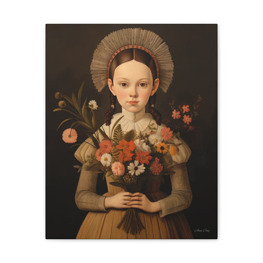 Flora Canvas 16x20 3/4 depth
