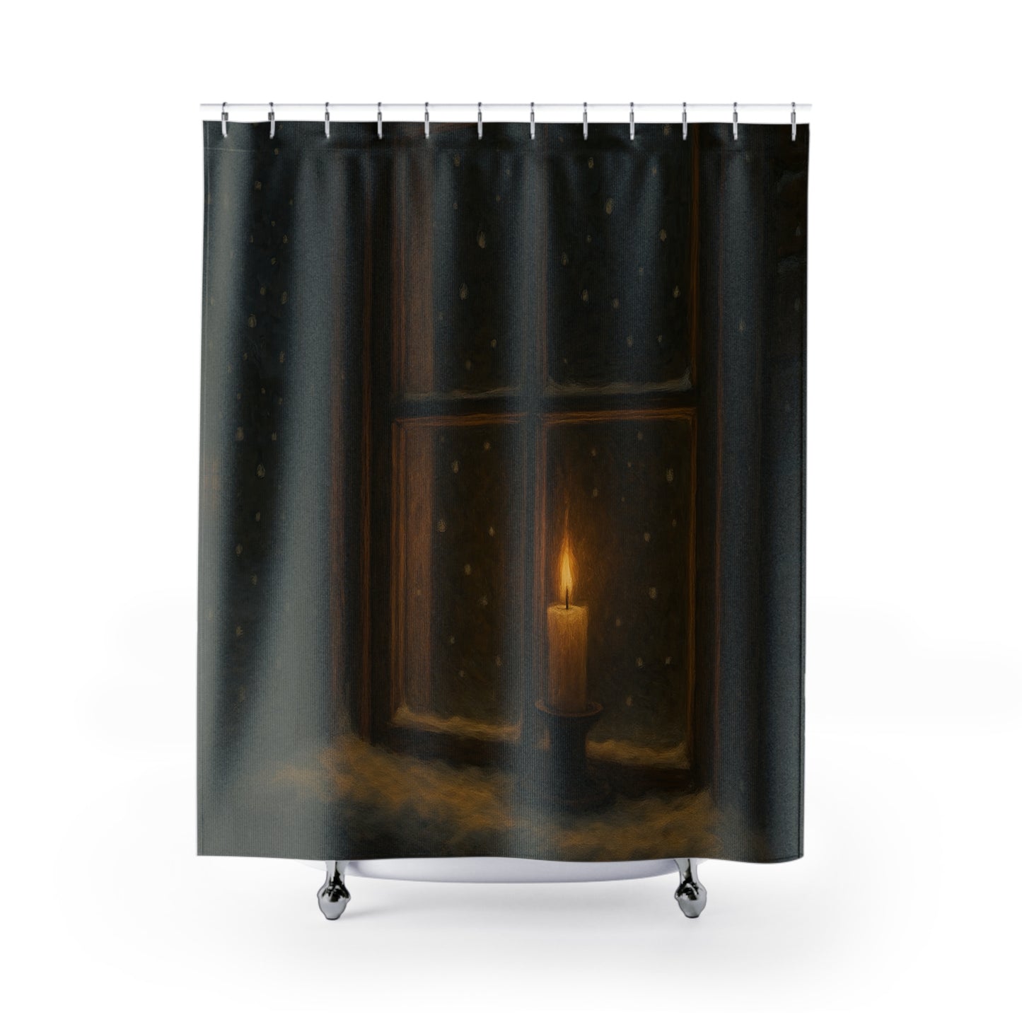 Candlelit Winter Shower Curtain