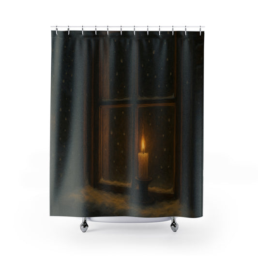 Candlelit Winter Shower Curtain