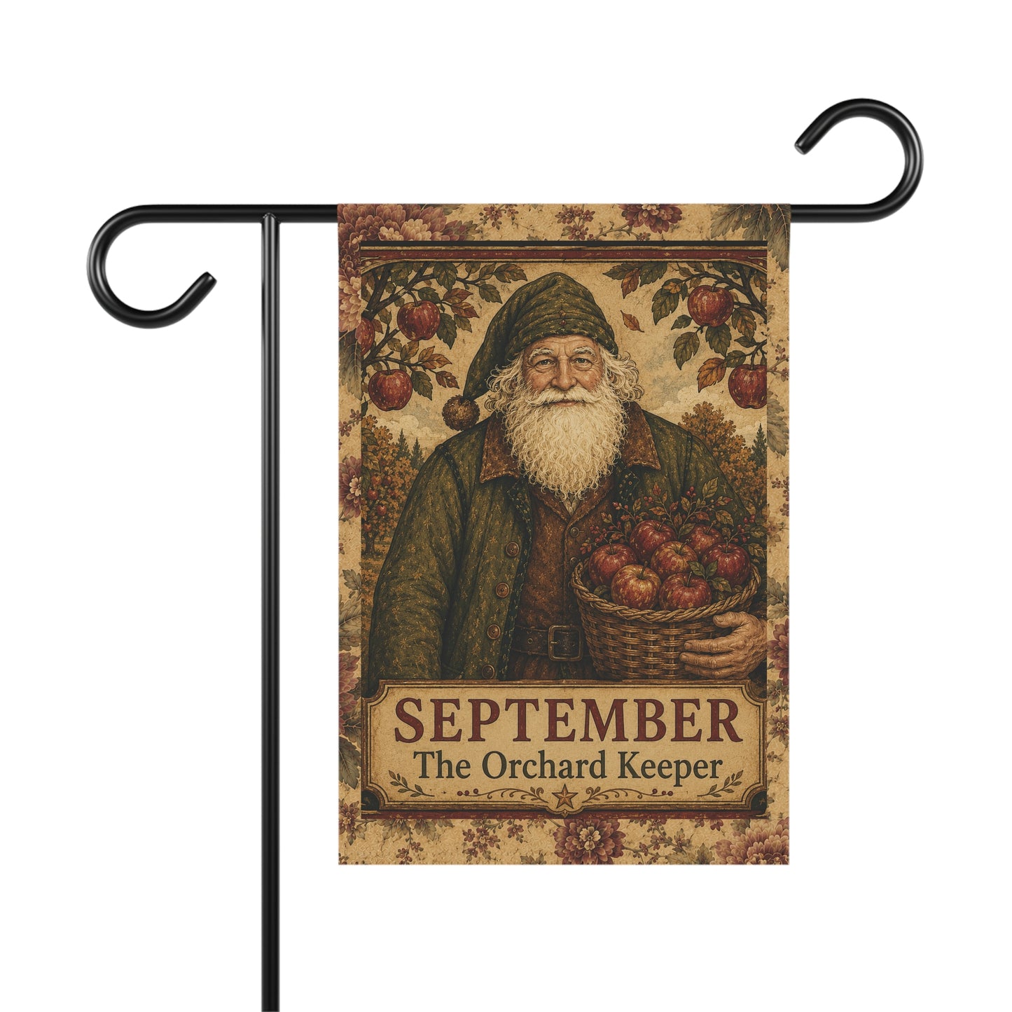 September Orchard Keeper Garden Flag