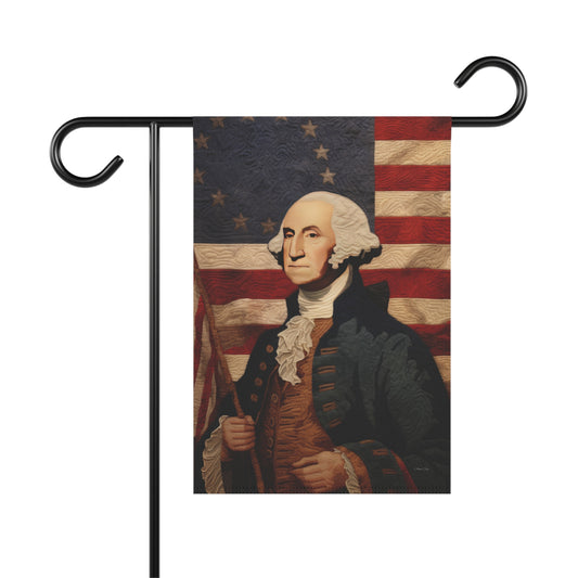 Needle Stitch George Garden & House Banner
