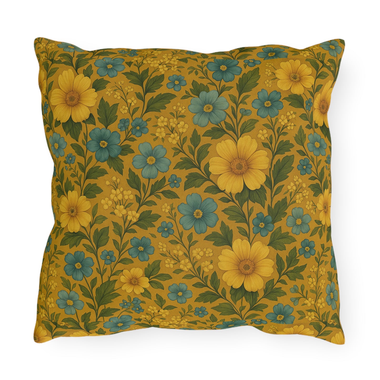 Botanical Outdoor Pillows | Floral Throw Cushions, Garden Decor, Patio Accessories, Spring Home Decor, Cozy Outdoor Seating
