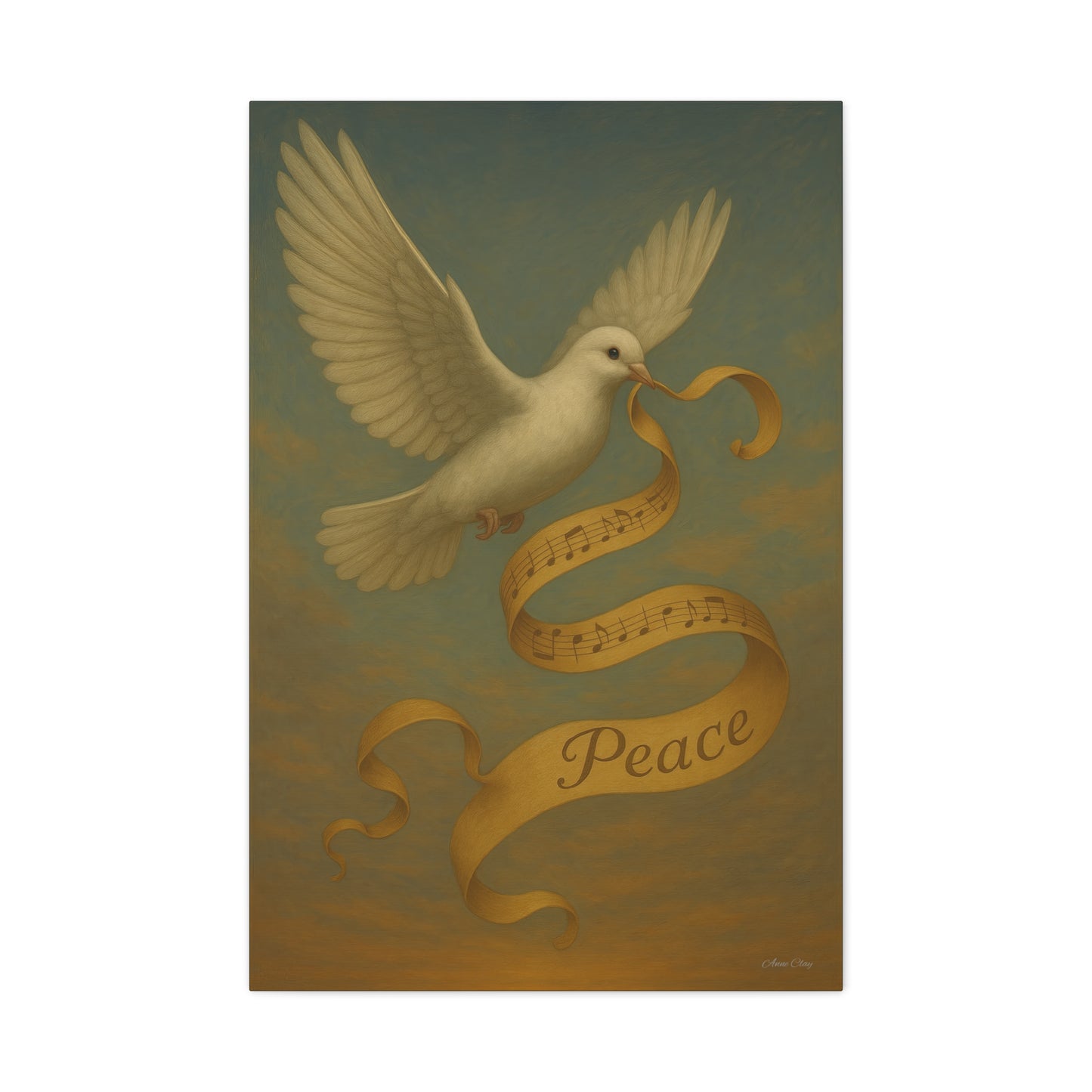 Peaceful Dove Canvas Art