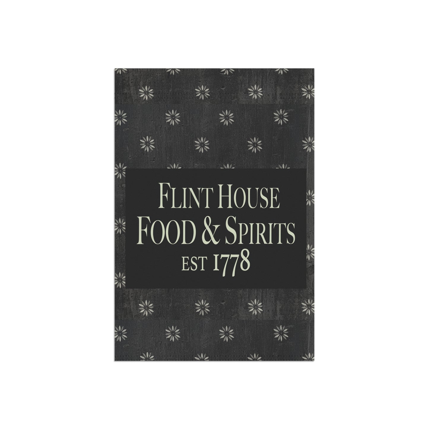 Personalized Garden Banner - Flint House Food & Spirits, EST 1778 -