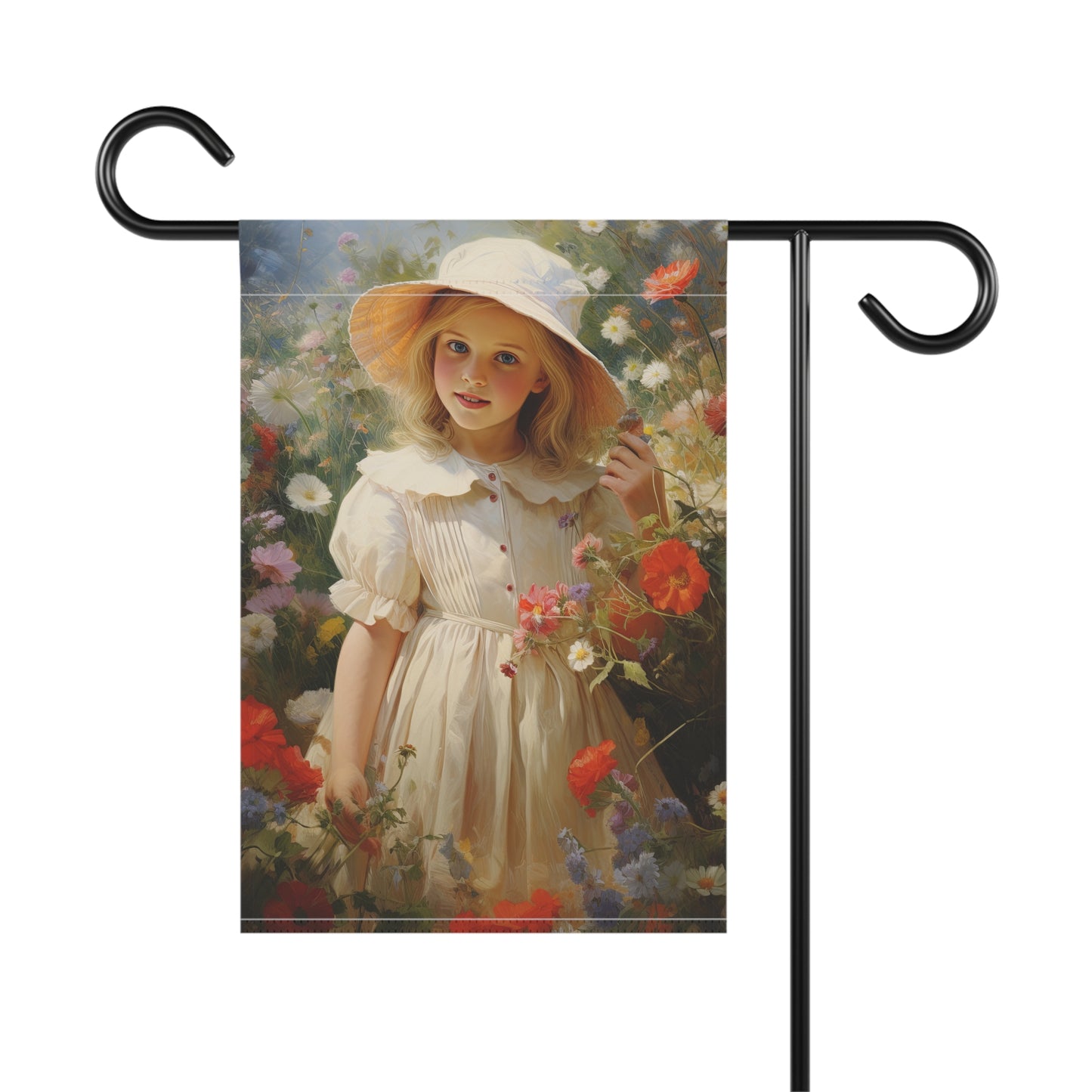 Flower Girl Garden & House Banner