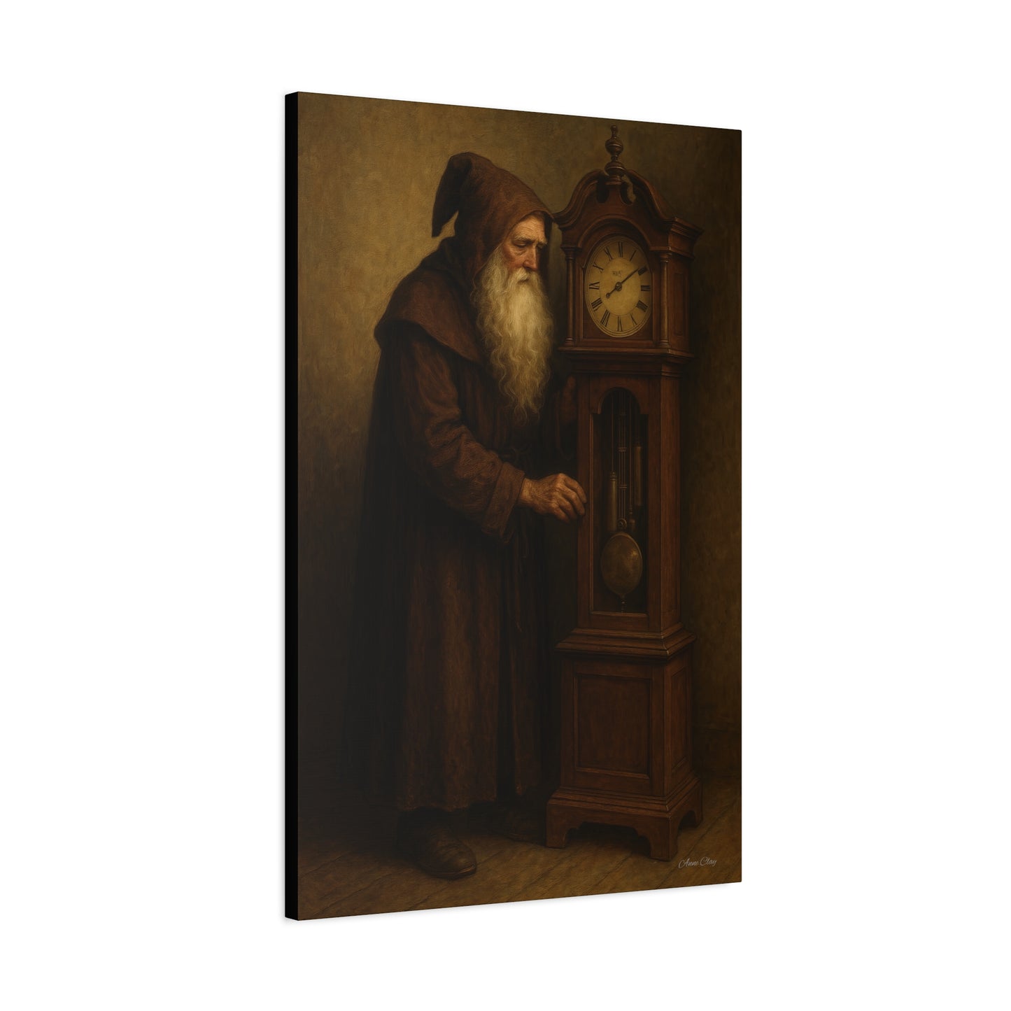 Vintage Wizard Wall Art Canvas