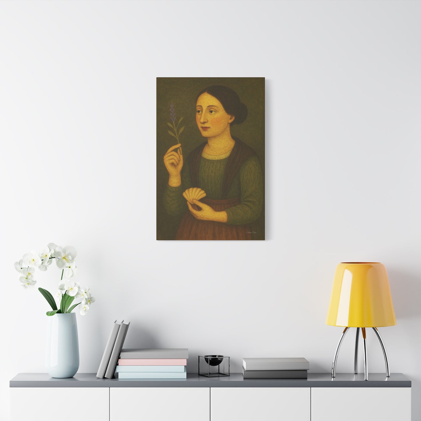 Artistic Matte Canvas Wall Decor, Home Decor, Gift for Art Lovers, Unique Art Piece, Modern Aesthetic