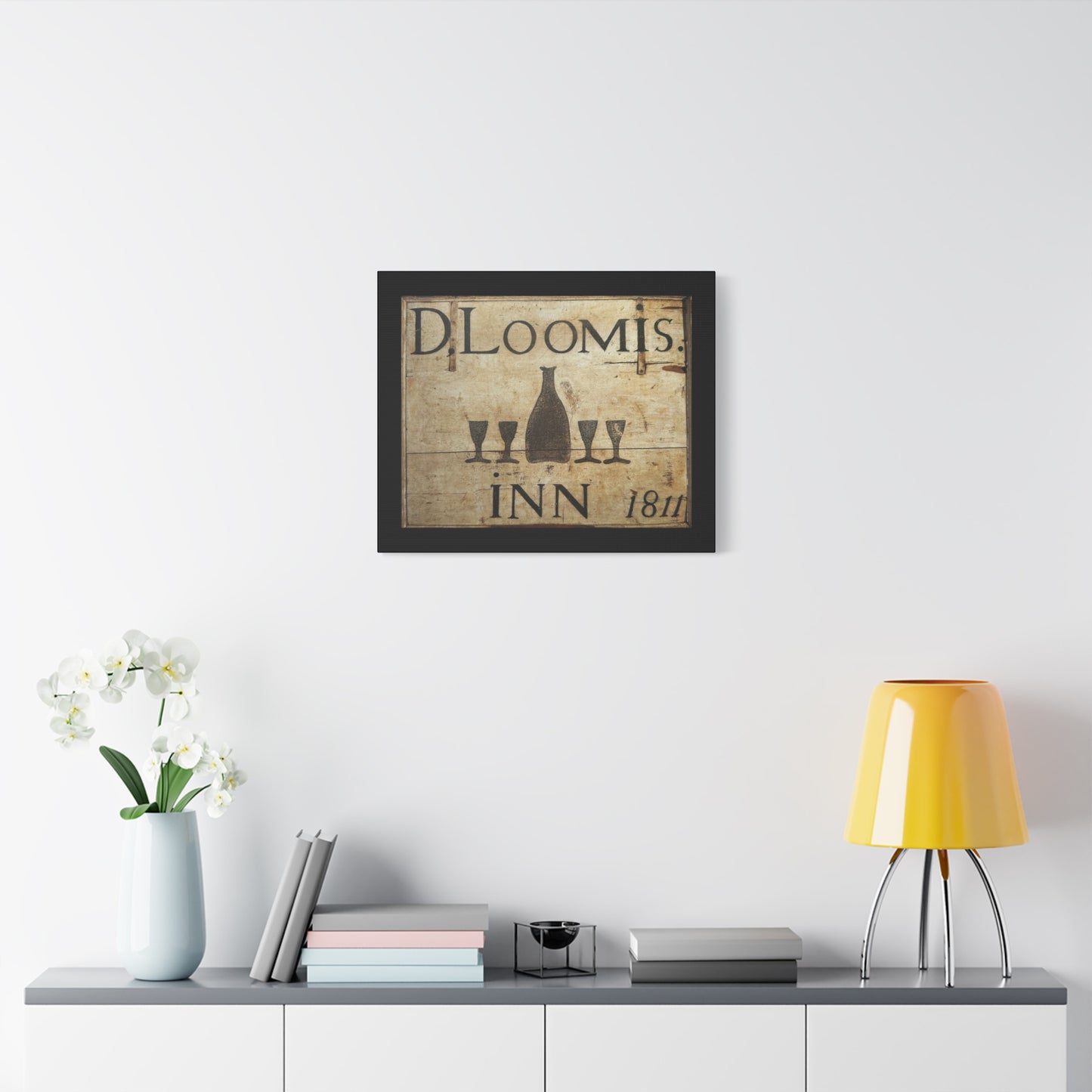 D. Loomis Inn Matte Canvas, Stretched, 1.25"