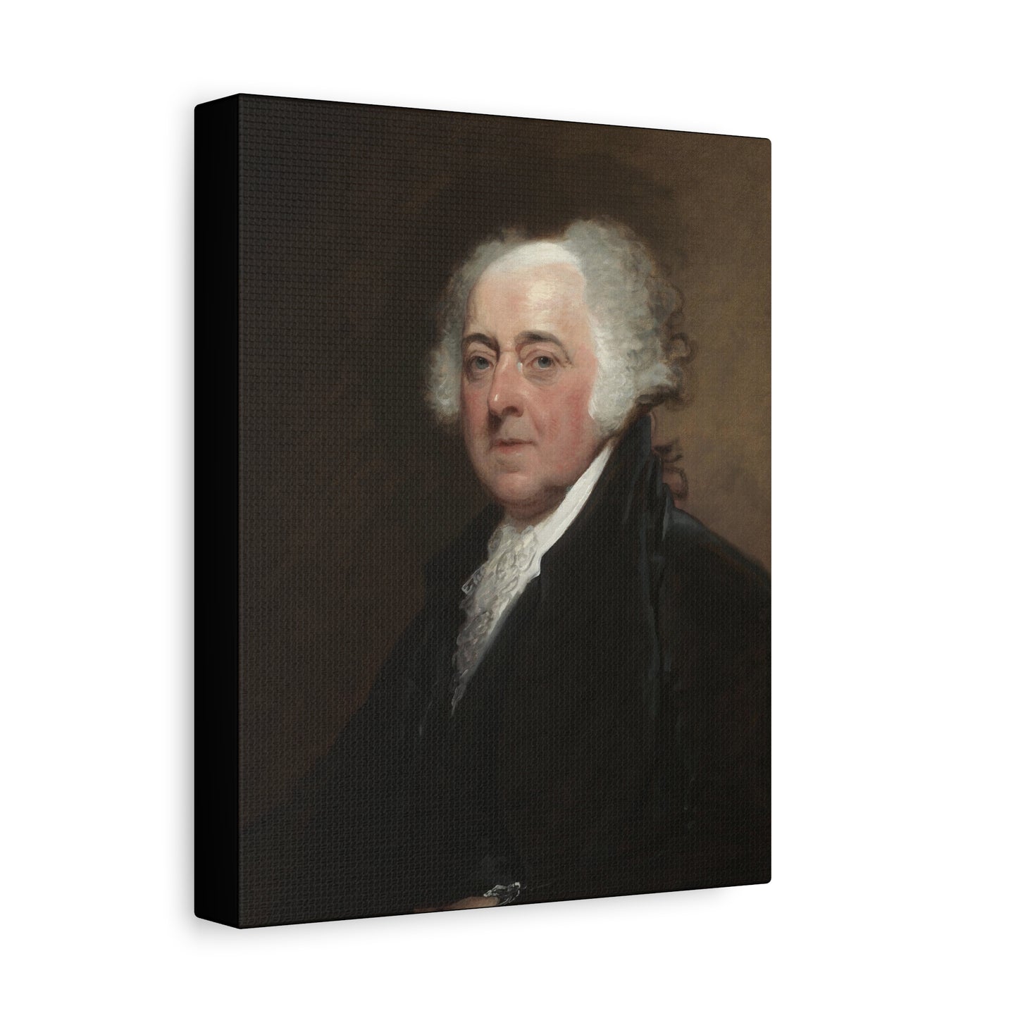 Historical John Adams Matte Canvas Print - Elegant Wall Art for Home Decor