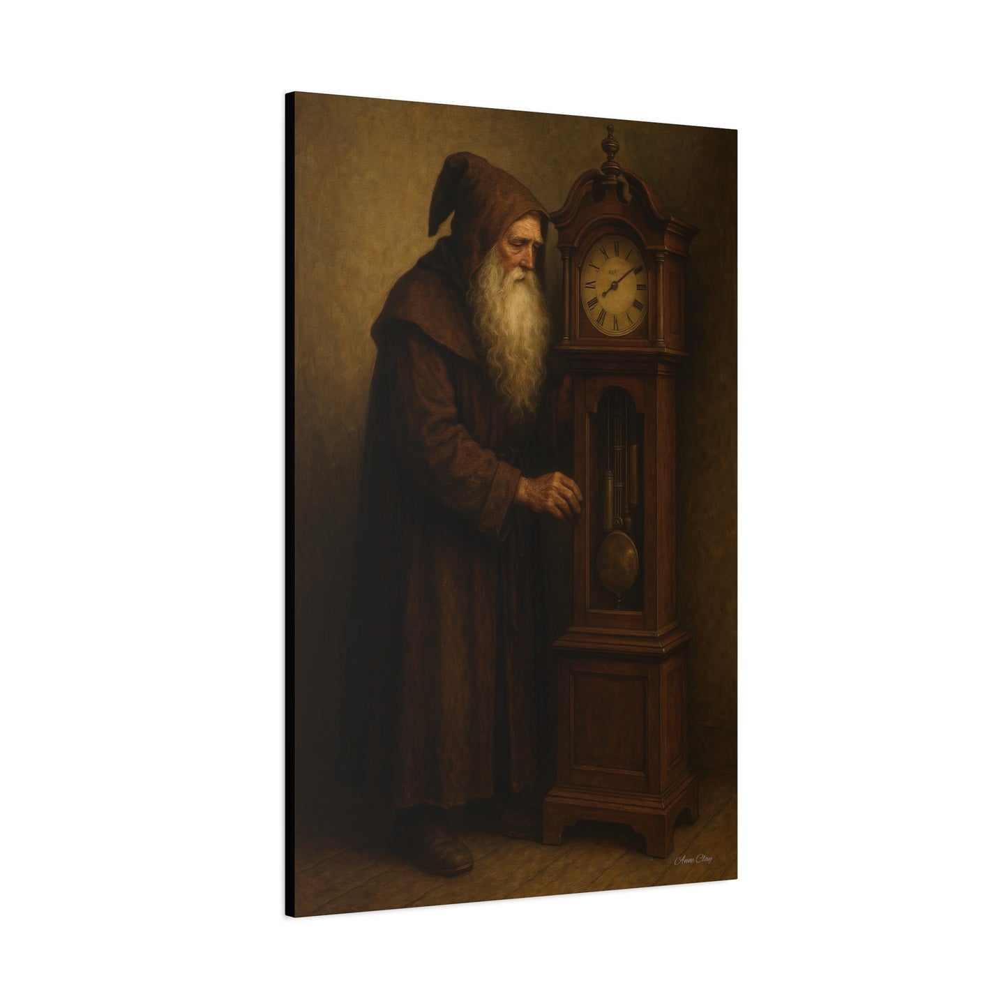 Vintage Wizard Wall Art Canvas