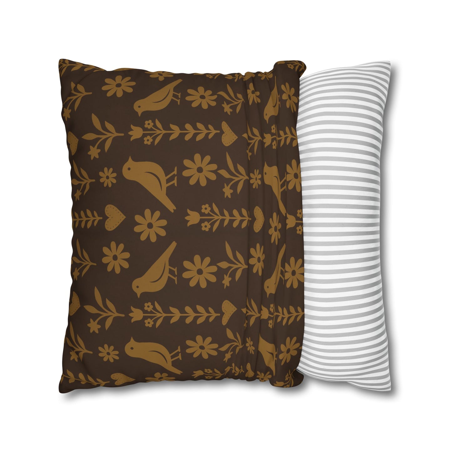Bohemian Bird Print Pillowcase - Cozy Decorative Cushion Cover for Home, Gift for Bird Lovers, Farmhouse Decor, Hugging Pillow, Nature [...]
