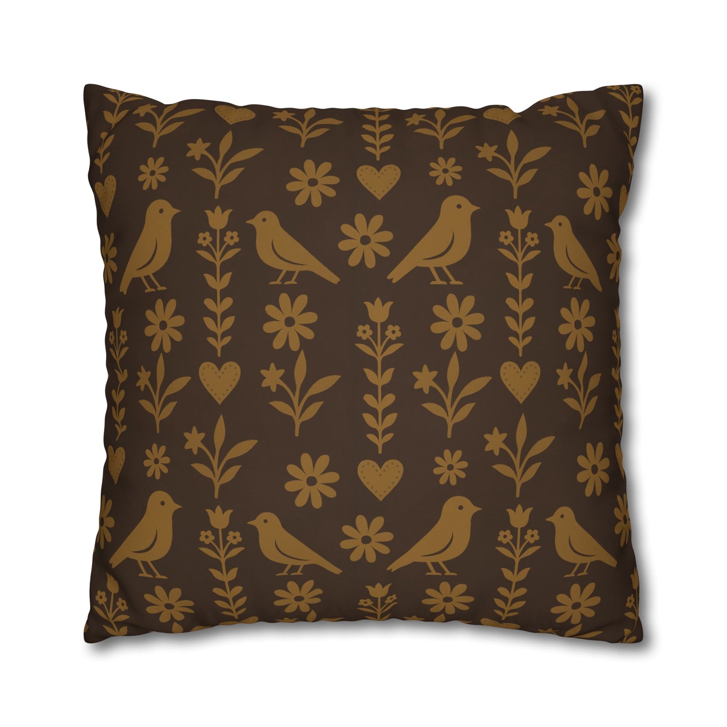 Bohemian Bird Print Pillowcase - Cozy Decorative Cushion Cover for Home, Gift for Bird Lovers, Farmhouse Decor, Hugging Pillow, Nature [...]