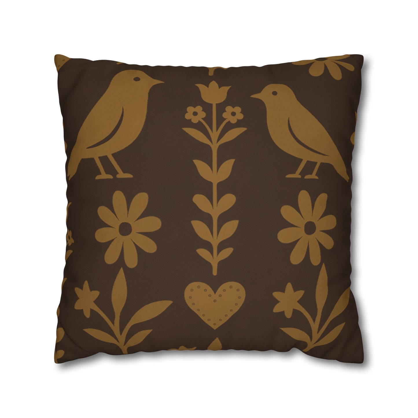 Bohemian Bird Print Pillowcase - Cozy Decorative Cushion Cover for Home, Gift for Bird Lovers, Farmhouse Decor, Hugging Pillow, Nature [...]