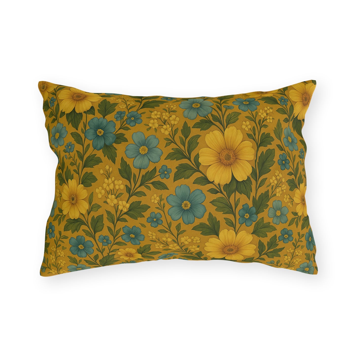 Botanical Outdoor Pillows | Floral Throw Cushions, Garden Decor, Patio Accessories, Spring Home Decor, Cozy Outdoor Seating