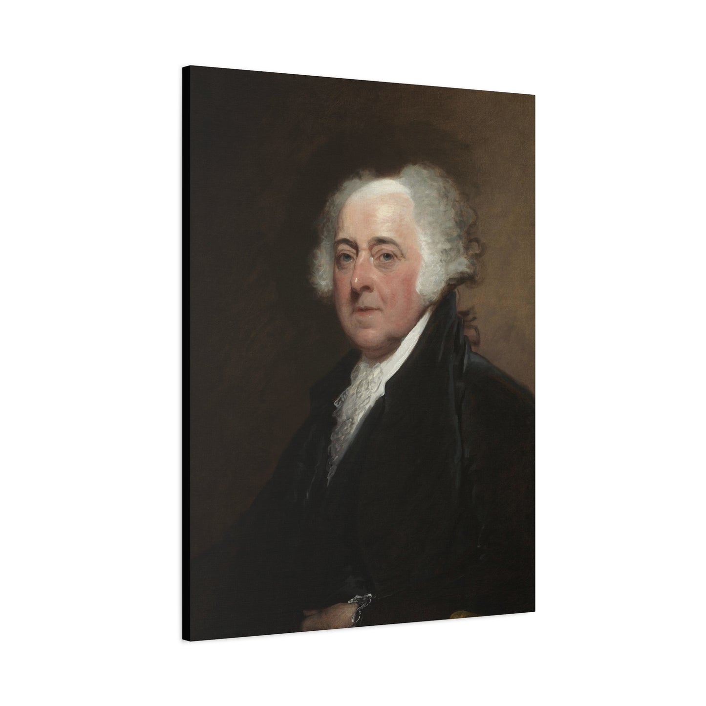 Historical John Adams Matte Canvas Print - Elegant Wall Art for Home Decor