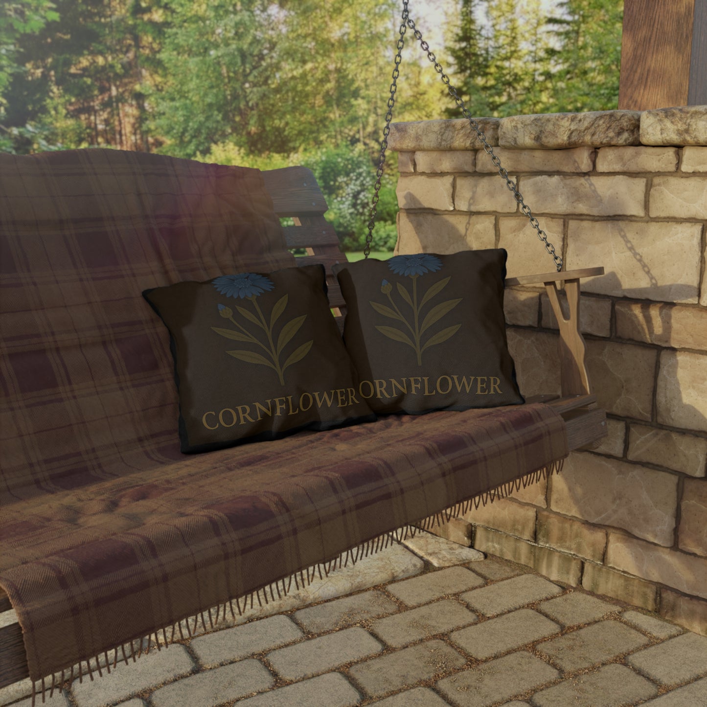 Cornflower Outdoor Pillows | Floral Garden Pillow | Patio Decor | Unique Home Accessory | Gifts for Garden Lovers, Cozy Outdoor [...]