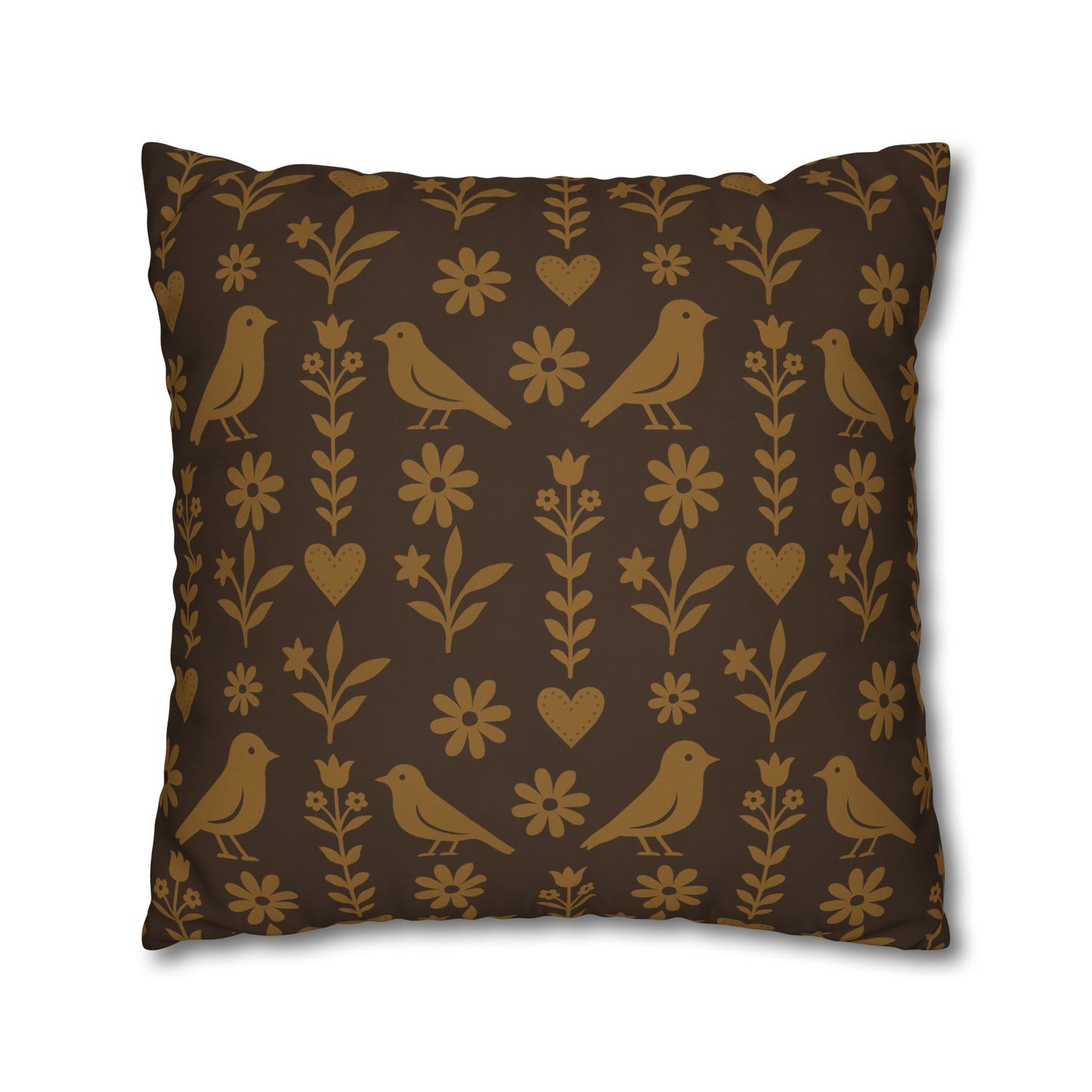 Bohemian Bird Print Pillowcase - Cozy Decorative Cushion Cover for Home, Gift for Bird Lovers, Farmhouse Decor, Hugging Pillow, Nature [...]