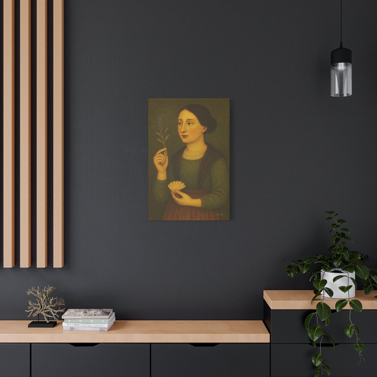Artistic Matte Canvas Wall Decor, Home Decor, Gift for Art Lovers, Unique Art Piece, Modern Aesthetic