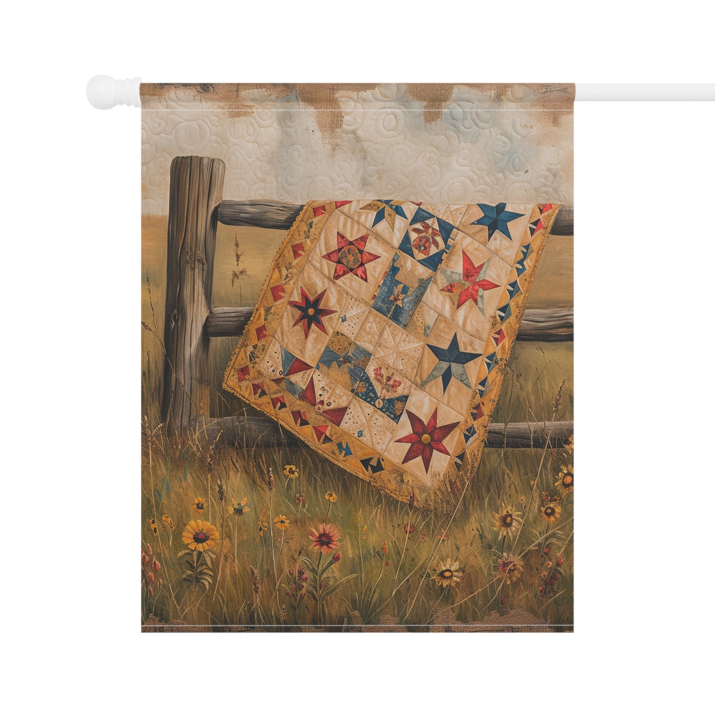 Quilt Garden & House Banner