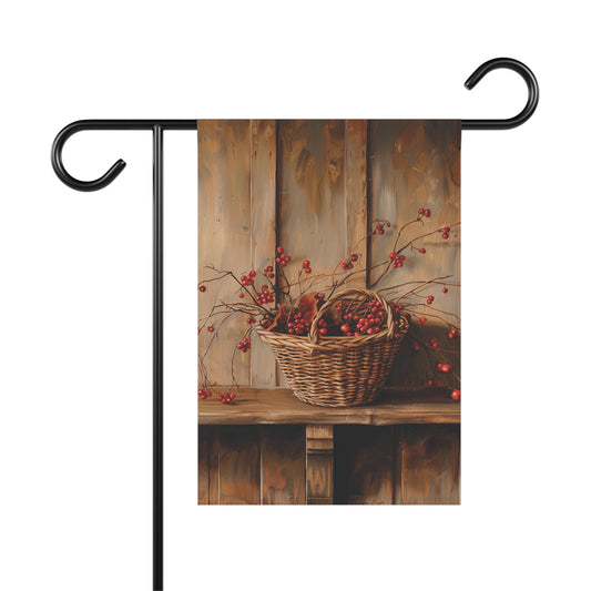Basket of Bittersweet Garden & House Banner
