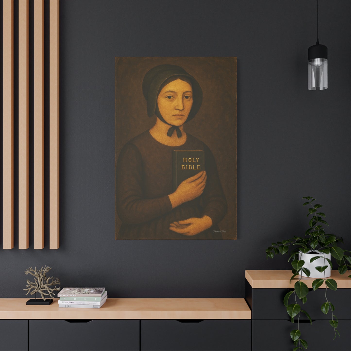 Artistic Canvas Print, Bible Art, Home Decor, Religious Wall Art, Gift for Christian