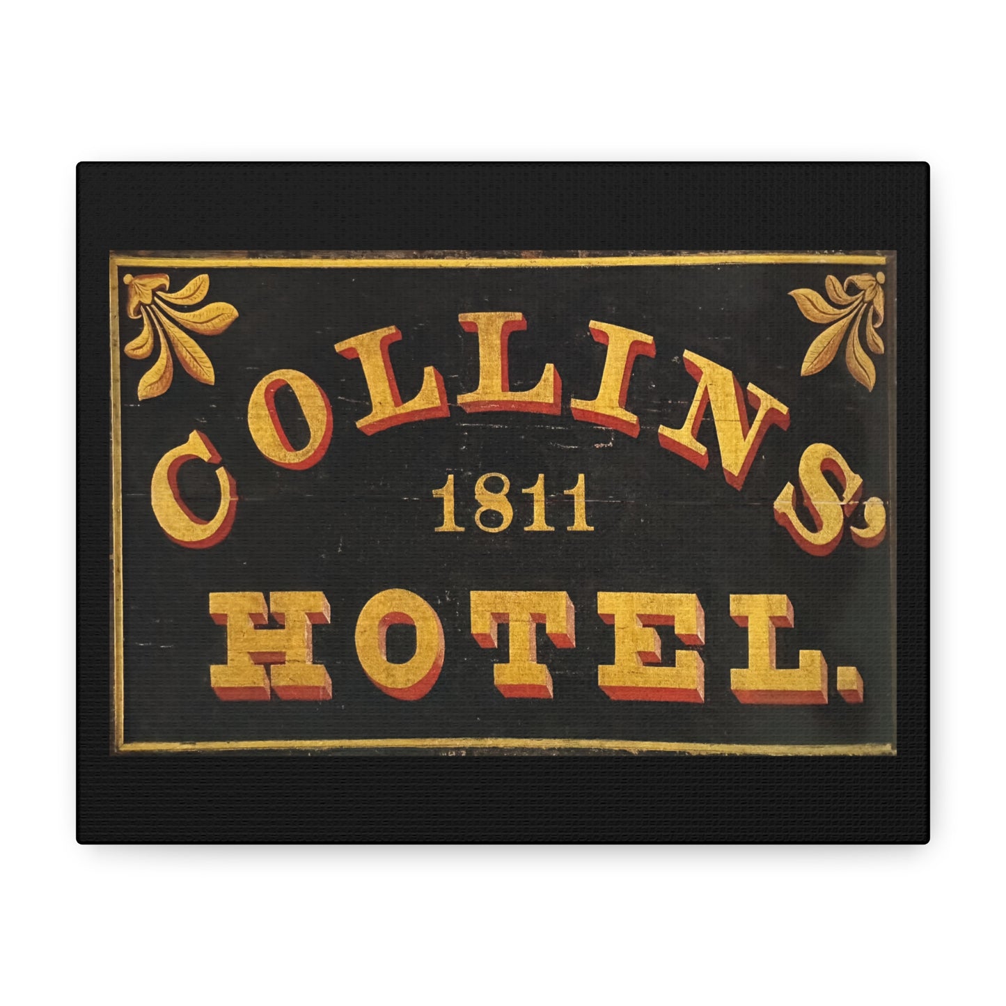 Collins Hotel Matte Canvas, Stretched, 1.25"
