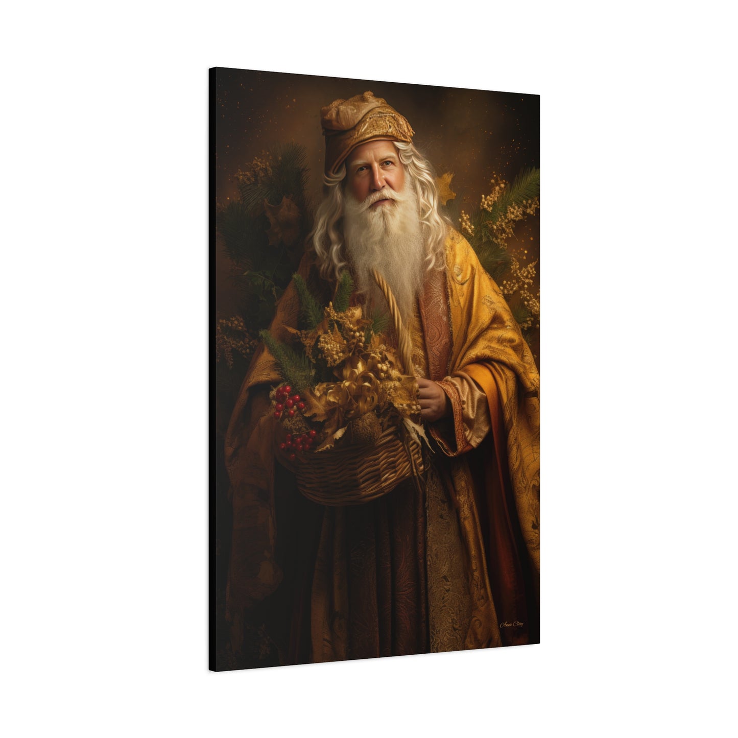 Santa New Year! Matte Canvas, Stretched, 1.25"