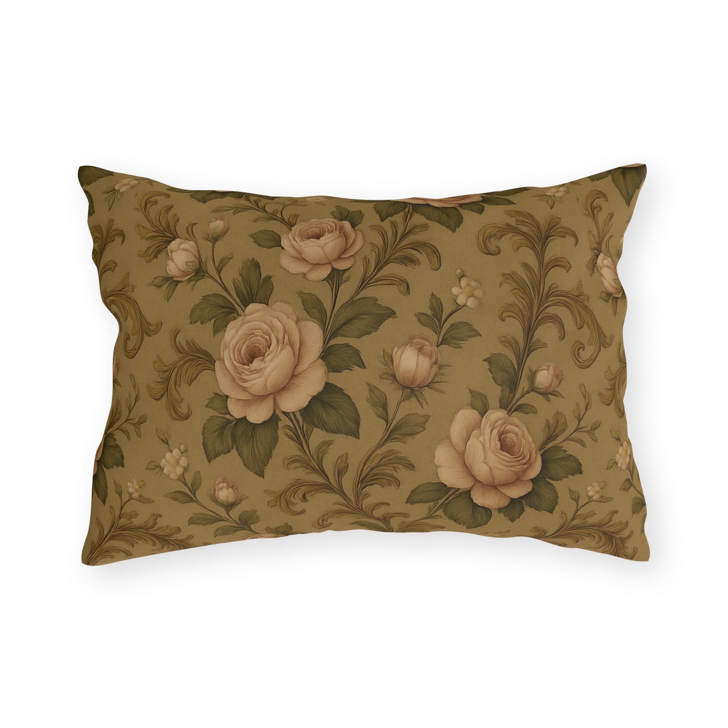 Elegant Decorative Outdoor Pillows, Floral Accent Cushions for Patios, Garden Decor, Cozy Outdoor Lounge, Gift for Home Lovers