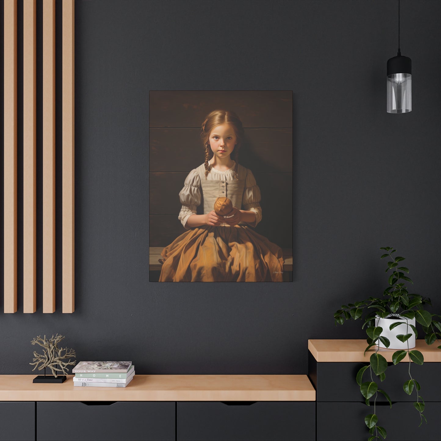 Melody Matte Canvas, Stretched, 1.25"